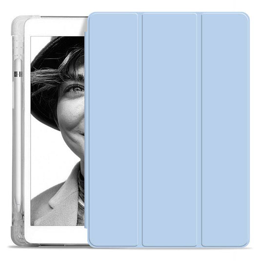 Apple iPad 9.7" Air/Air 2/Pro 9.7"/5th 2017/ 6th 2018 Smart Transparent Foldable Flip Case - Polar Tech Australia