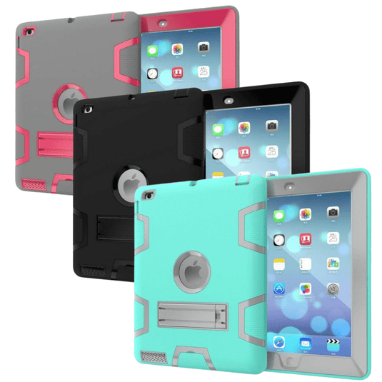 Apple iPad Pro 11" (2nd Gen) Defender Heavy Duty Drop Proof Rugged Protective Stand Case - Polar Tech Australia