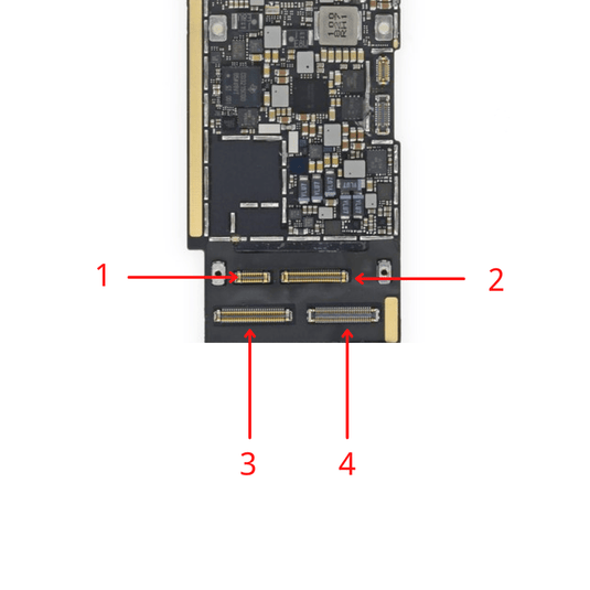 Apple iPad Pro 11" Touch LCD Screen Mainboard FPC Connector - Polar Tech Australia