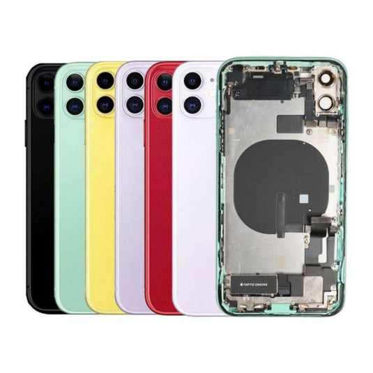 Apple iPhone 11 Back Glass Housing Frame (With Built-in OEM Parts) - Polar Tech Australia