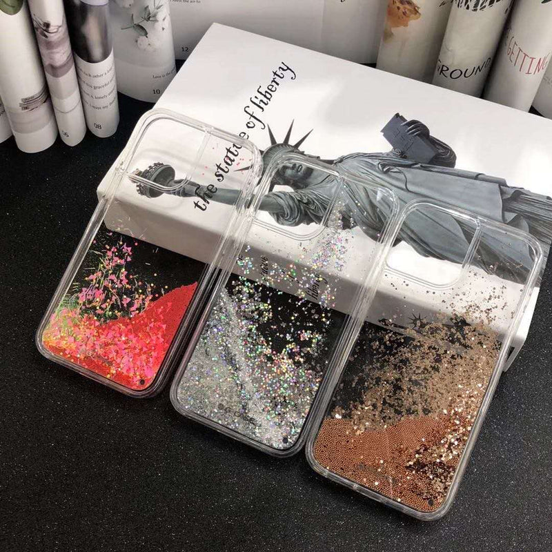 Load image into Gallery viewer, Apple iPhone 11/Pro/Max G-Case Star Glitter Clear Transparent Watering Case - Polar Tech Australia
