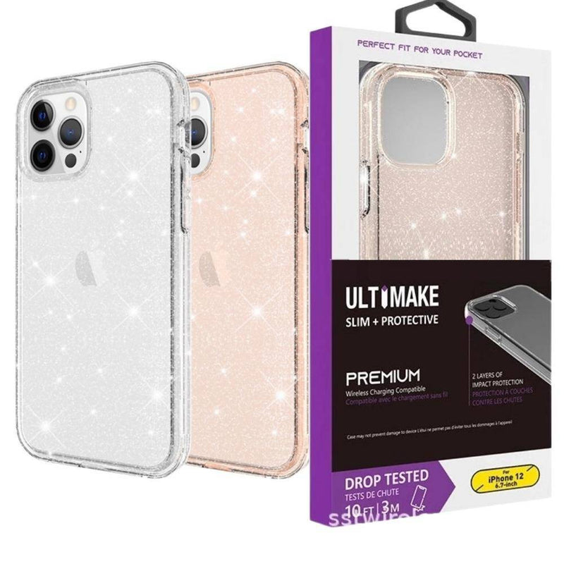 Load image into Gallery viewer, Apple iPhone 11/Pro/Max Ultimake Glitter Star Flash Clear Transparent Case - Polar Tech Australia
