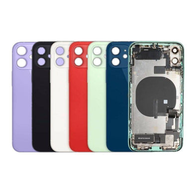 Apple iPhone 12 Back Glass Housing Frame (With Built-in Parts) - Polar Tech Australia