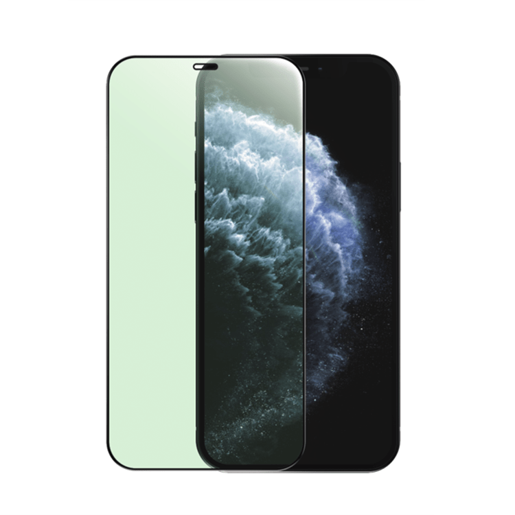 Load image into Gallery viewer, [[9D Full Covered][Eyecare Green Light Filter] iPhone 12/Mini/Pro/Max Full Covered 9H Tempered Glass Screen Protector - Polar Tech Australia
