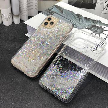 Load image into Gallery viewer, Apple iPhone 12 Mini/Pro/Max G-Case Star Glitter Clear Transparent Watering Case - Polar Tech Australia
