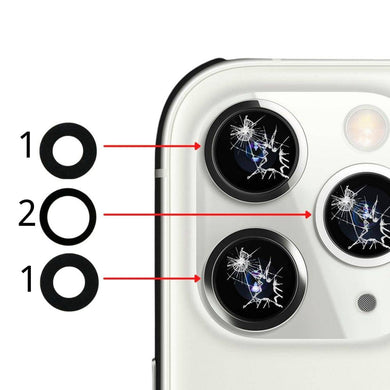 Apple iPhone 12 Pro Back Rear Main Camera Glass Lens With Adhesive - Polar Tech Australia