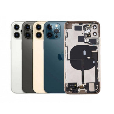 Apple iPhone 12 Pro Max Back Glass Housing Frame (With Built-in Parts) - Polar Tech Australia