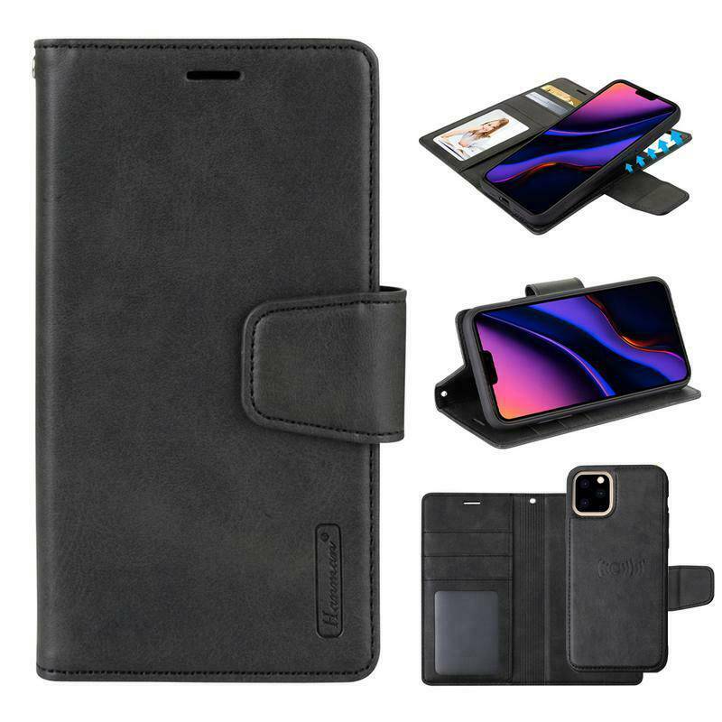 Cargue la imagen en el visor de la galería, Apple iPhone 13/Mini/Pro/Max Hanman 2 in 1 Magnetic Detachable Flip Wallet Leather Case - Polar Tech Australia
