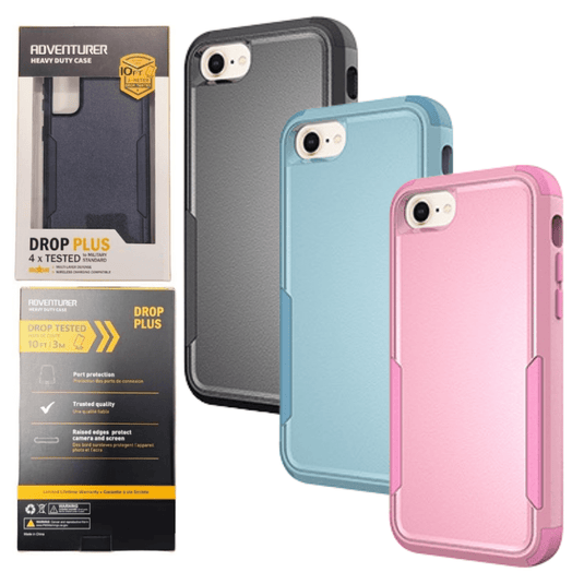 Apple iPhone 6/6s/7/8/Plus/SE 2020 Adventurer Commuter Heavy Duty Drop Proof Case - Polar Tech Australia