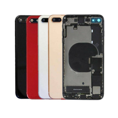 Apple iPhone 8 Plus Back Glass Housing Frame (With Built-in OEM Parts) - Polar Tech Australia