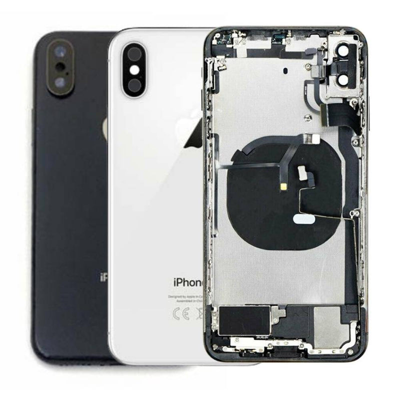 Chargez l&#39;image dans la visionneuse de la galerie, [With Built-in OEM Parts] Apple iPhone X Back Glass Housing Metal Frame - Polar Tech Australia
