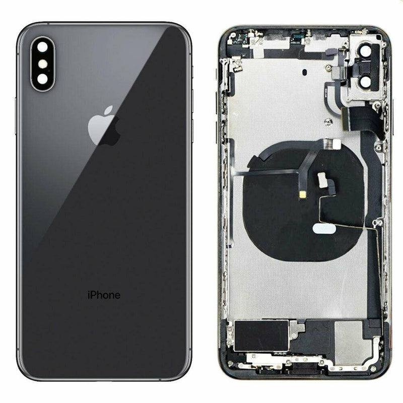 Chargez l&#39;image dans la visionneuse de la galerie, [With Built-in OEM Parts] Apple iPhone X Back Glass Housing Metal Frame - Polar Tech Australia
