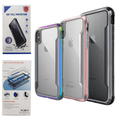 Apple iPhone X/Xs/XR/Max Military Defense Heavy Duty Drop Proof Case - Polar Tech Australia