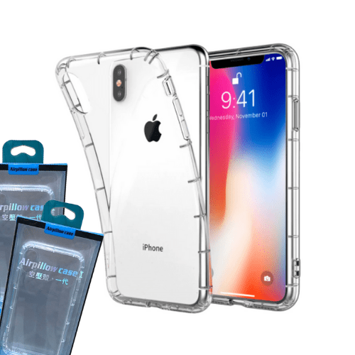 Load image into Gallery viewer, Apple iPhone X/XS/XR/XS Max AirPillow Cushion Ultra-Thin Crystal clear soft TPU Case - Polar Tech Australia
