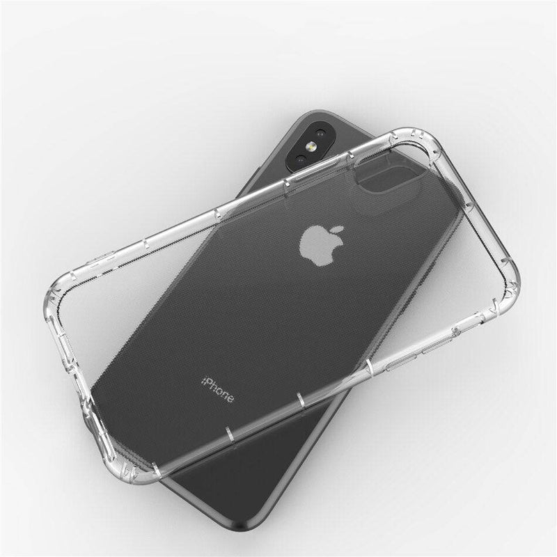 Load image into Gallery viewer, Apple iPhone X/XS/XR/XS Max AirPillow Cushion Ultra-Thin Crystal clear soft TPU Case - Polar Tech Australia
