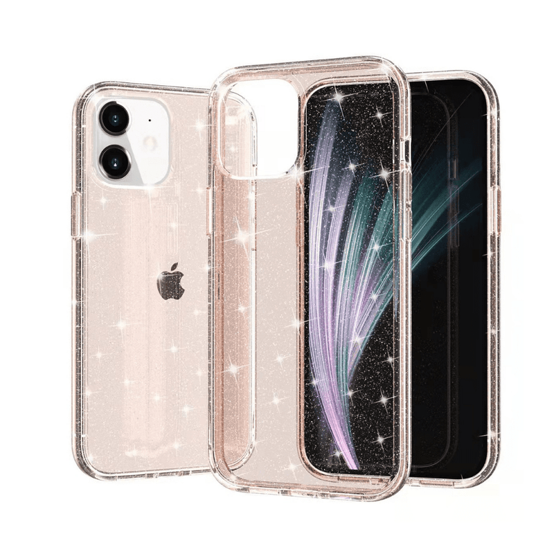 Load image into Gallery viewer, Apple iPhone X/XS/XR/XS Max Ultimake Glitter Star Flash Clear Transparent Case - Polar Tech Australia
