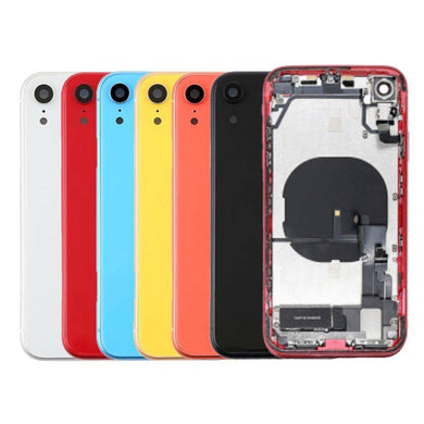 Apple iPhone XR Back Glass Housing Frame (With Built-in Parts) - Polar Tech Australia