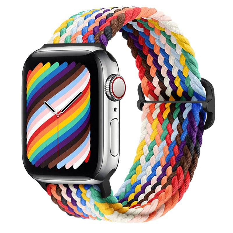 Load image into Gallery viewer, Apple Watch 1/2/3/4/5/SE/6/7/8 Nylon Magic Tape Adjustable Soft Breathable Sport Replacement Wristbands Strap - Polar Tech Australia
