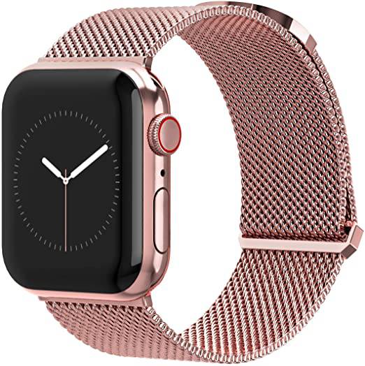 Cargue la imagen en el visor de la galería, Apple Watch 1/2/3/4/5/SE/6 Stainless Steel Milanese Loop Magnet Watch Band Strap - Polar Tech Australia
