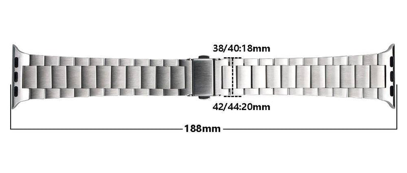 Load image into Gallery viewer, Apple Watch 1/2/3/4/5SE/6  Stainless Steel Watch Band Strap - Polar Tech Australia
