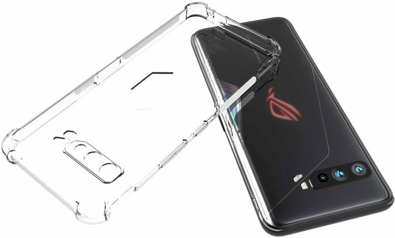 Load image into Gallery viewer, ASUS Rog Phone 3 Clear Shock Absorbing Transparent Heavy Duty Protective Case - Polar Tech Australia
