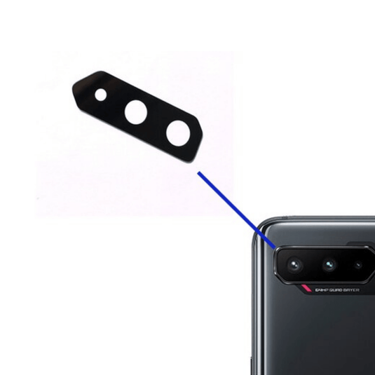 Asus Rog Phone 5 ZS673KS Back Rear Glass Camera Lens - Polar Tech Australia