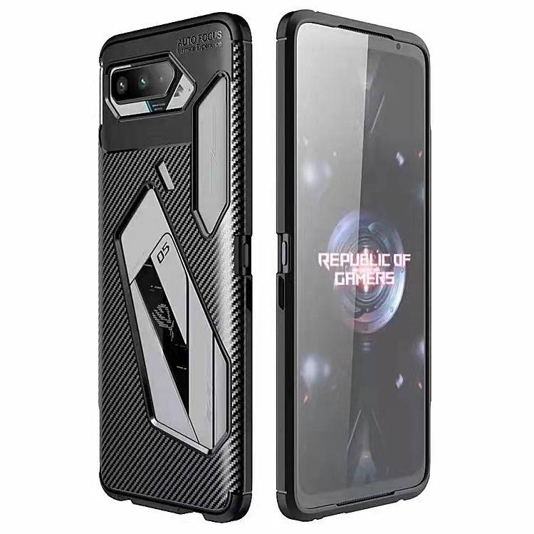 Cargue la imagen en el visor de la galería, ASUS Rog Phone 5 ZS673KS TPU + PC Heavy Duty Carbon Protective Case - Polar Tech Australia
