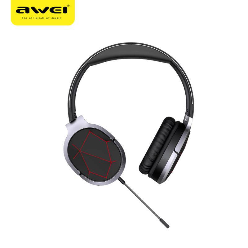 Load image into Gallery viewer, AWEI A799BL Foldable Gaming Wireless Headphone - (Black) - Polar Tech Australia
