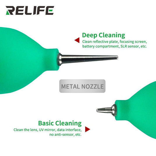 [RL-043A] Relife 2 In 1 Phone Repair Dust Cleaner Air Blower Ball Cleaning Pen for Phone PCB PC Keyboard Dust Removing Camera Lens Cleaning - Polar Tech Australia
