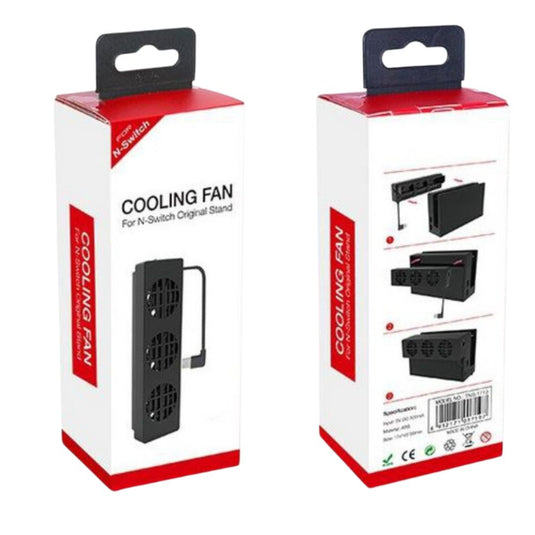 Nintendo Switch Game Console Holder 3-Fan USB Cooling Fan Cooler - Game Gear Hub