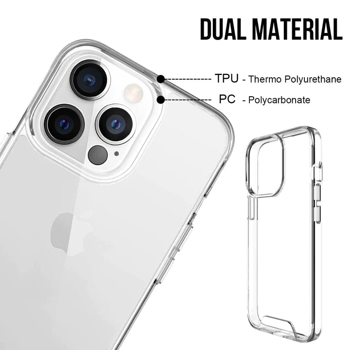 Load image into Gallery viewer, Apple iPhone 11/Pro/Max SPACE Transparent Rugged Clear Shockproof Case Cover - Polar Tech Australia
