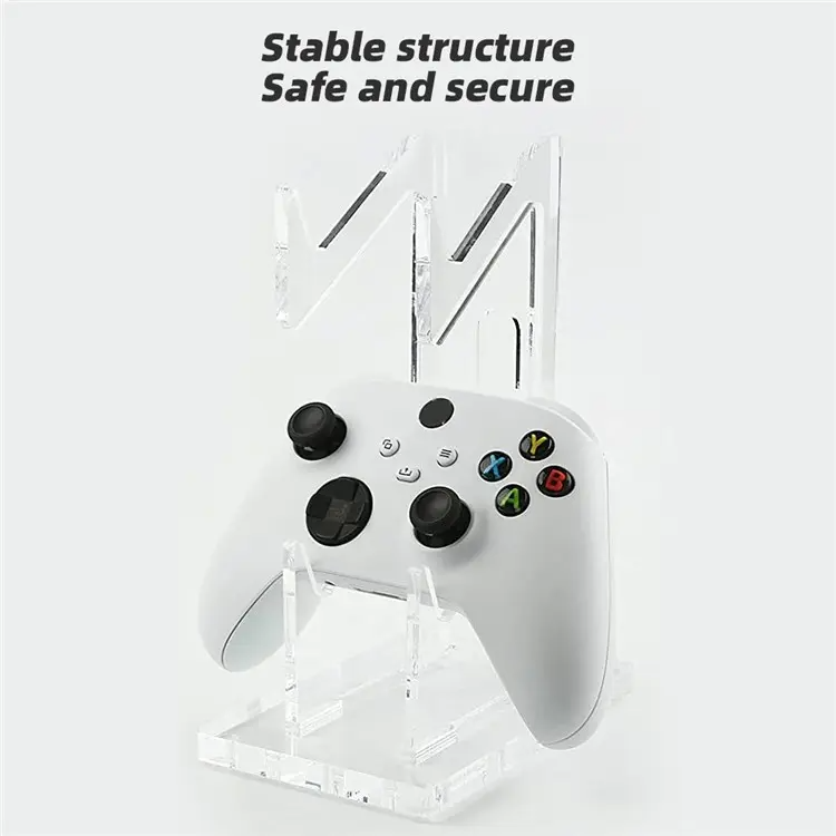 Cargue la imagen en el visor de la galería, PS4 / Xbox One / Switch Game Controller Holder Desktop Gamepad Storage Holder - Transparent - Game Gear Hub

