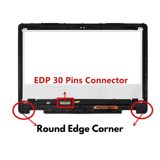 Dell Inspiron P69G P69G001 5368 5378 LCD Touch Digitiser Display Screen With Frame - Polar Tech Australia