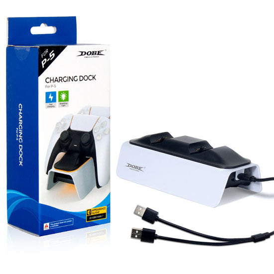 Cargue la imagen en el visor de la galería, PS5 DualSense Controller-High Speed Fast Charging Dock Station - Polar Tech Australia

