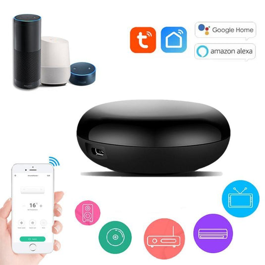 [TUYA Smart Home][S08] Universal Wireless IR Remote Controller For Air Conditioner/TV/Speaker - Polar Tech Australia