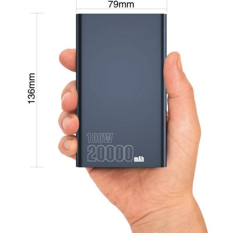 Load image into Gallery viewer, Fonemax X-Energy PD 100W 20000mah 4 Ports USB Type-C PD Super Fast Charging Power Bank Laptop MacBook Laptop Portable Charger - Polar Tech Australia
