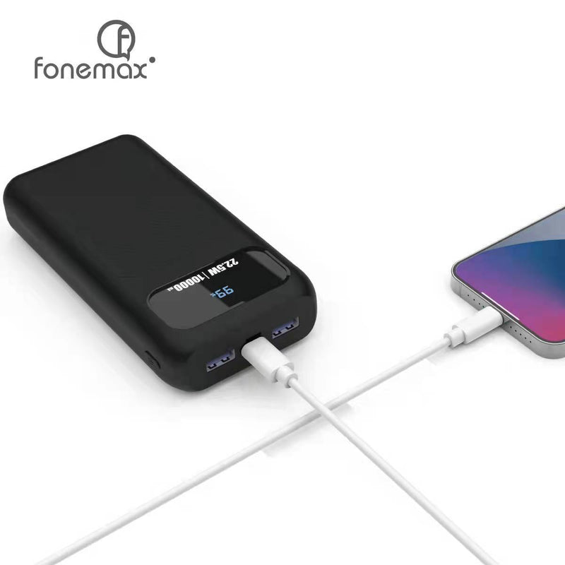 Load image into Gallery viewer, Fonemax PD 22.5W 20000mah 4 Ports USB Type-C PD Fast Charging Power Bank Laptop MacBook Portable Charger - Polar Tech Australia
