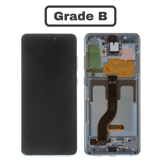 [Grade B][With Frame] Samsung Galaxy S20 Plus (SM-G985) LCD Touch Digitizer Screen Assembly - Polar Tech Australia