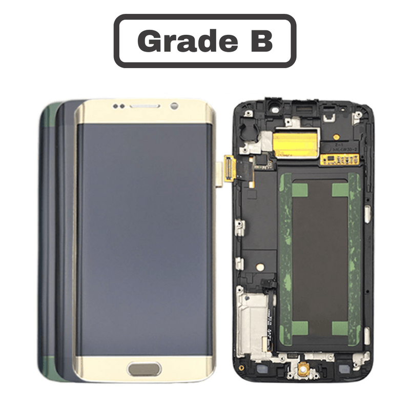 Load image into Gallery viewer, [Grade B][With Frame] Samsung Galaxy S6 Edge (SM-G925) LCD Touch Digitizer Screen Assembly - Polar Tech Australia
