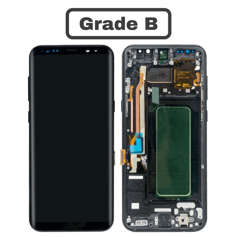 Load image into Gallery viewer, [Grade B][With Frame] Samsung Galaxy S8 (SM-G950) LCD Touch Digitizer Screen Assembly - Polar Tech Australia
