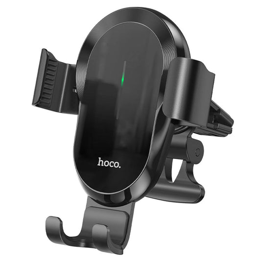 [CA105] HOCO Universal 15W QI Wireless Charging Aircon Vent Flow Phone Holder - Polar Tech Australia