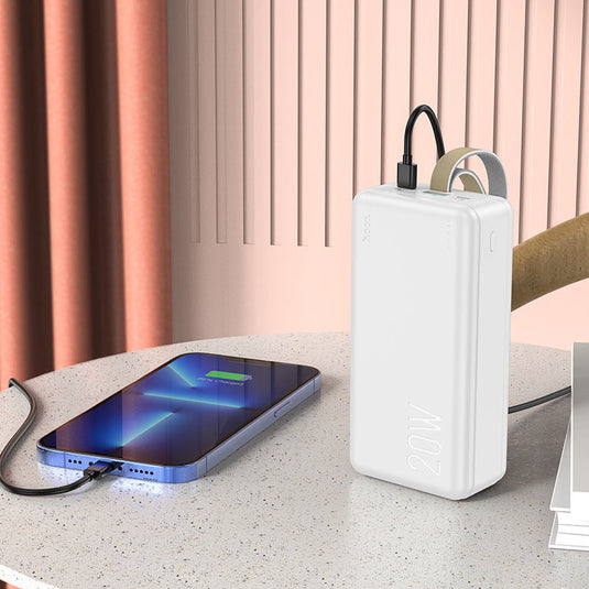 [J87B][30000mAh] HOCO PD 20W QC 3.0 Fast Charging Power Bank - Polar Tech Australia