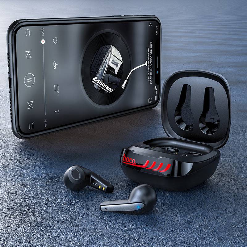 Cargue la imagen en el visor de la galería, HOCO TWS Intelligent Touch Control Wireless 3D Gaming Sport Stereo Earphones (ES43) - Polar Tech Australia

