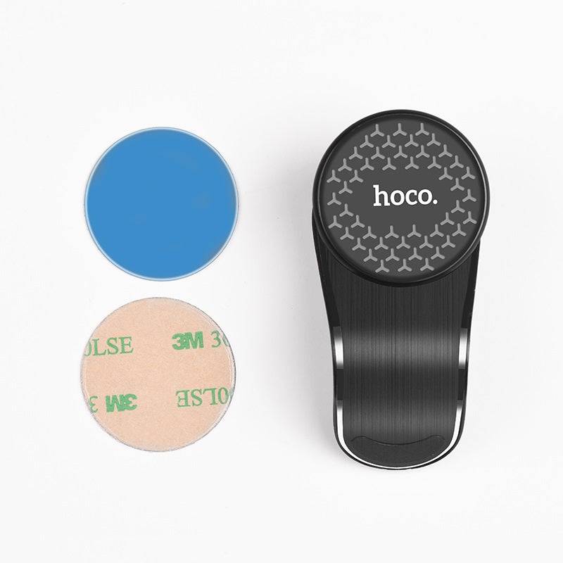Cargue la imagen en el visor de la galería, HOCO Universal Aluminum Alloy Aircon Vent Flow Magnet Phone Holder (CA59) - Polar Tech Australia

