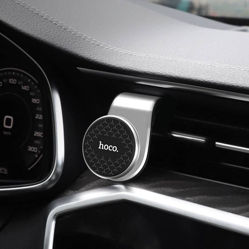 Load image into Gallery viewer, [CA59][360 Degree Rotation] HOCO Universal Aluminum Alloy Aircon Vent Flow Magnet Phone Holder - Polar Tech Australia
