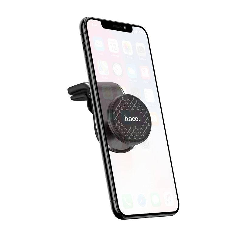 Cargue la imagen en el visor de la galería, HOCO Universal Aluminum Alloy Aircon Vent Flow Magnet Phone Holder (CA59) - Polar Tech Australia
