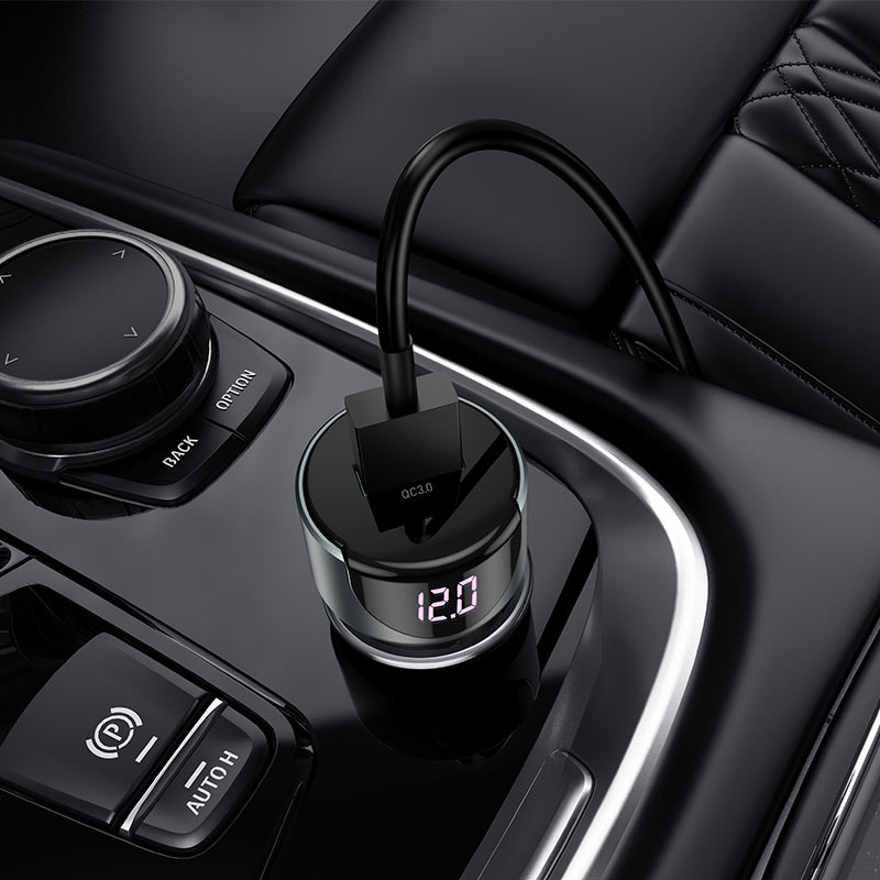 Chargez l&#39;image dans la visionneuse de la galerie, [Z42] HOCO Universal Super Fast Car Charger Dual Port Type-C PD 20W + USB QC 3.0 - Polar Tech Australia
