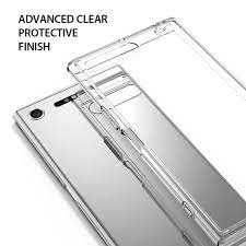 Sony Xperia XZ1 -  AirPillow Cushion Clear Transparent Back Cover Case - Polar Tech Australia