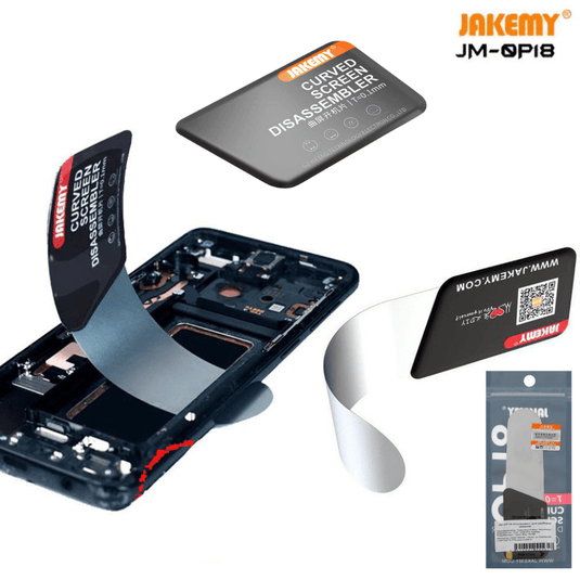 Jakemy JM-OP18 Ultra-Thin Stainless 0.1MM Curved Screen Disassemble Blade Opening Tool - Polar Tech Australia