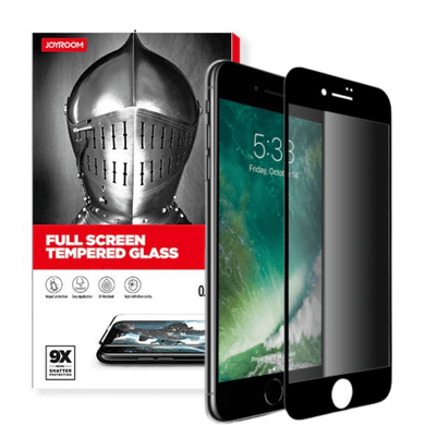 Joyroom Apple iPhone 7/8/Plus/SE Full Covered 9D Privacy Tempered Glass Screen Protector - Polar Tech Australia